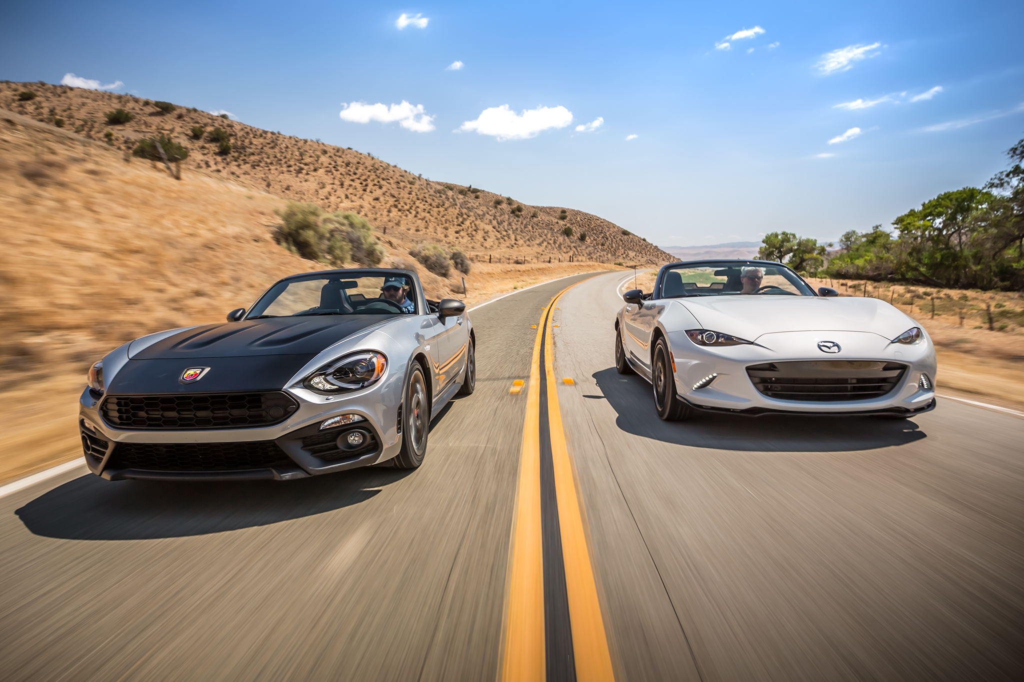 2017 Fiat Spider Abarth Vs 2016 Mazda Mx 5 Miata Club